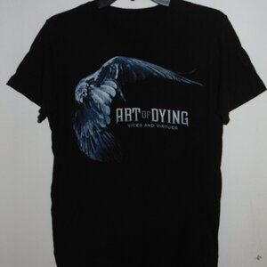 ART OF DYING Vices & Virtues concert T shirt 2012 tour tee small Canada rock